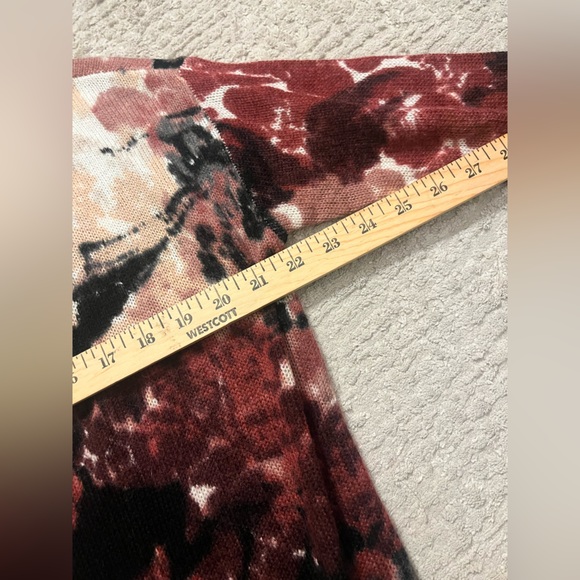 NWT Chico’s Floral Warm Print Cardigan Sweater - Picture 8 of 8